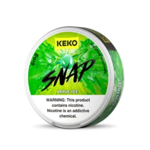 KEKO SNAP Apple Ice 6mg Nicotine Pouch Use Guide